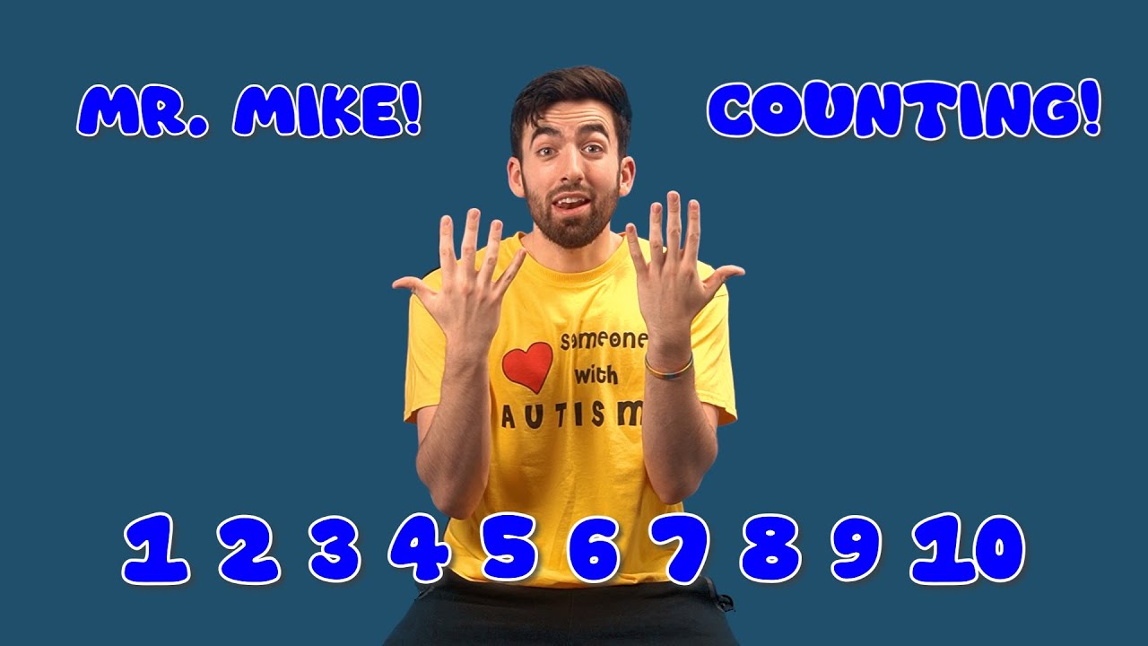 Count To 10 With Mr. Mike! Finger Counting Song! Brain Break | Songs for Kids!