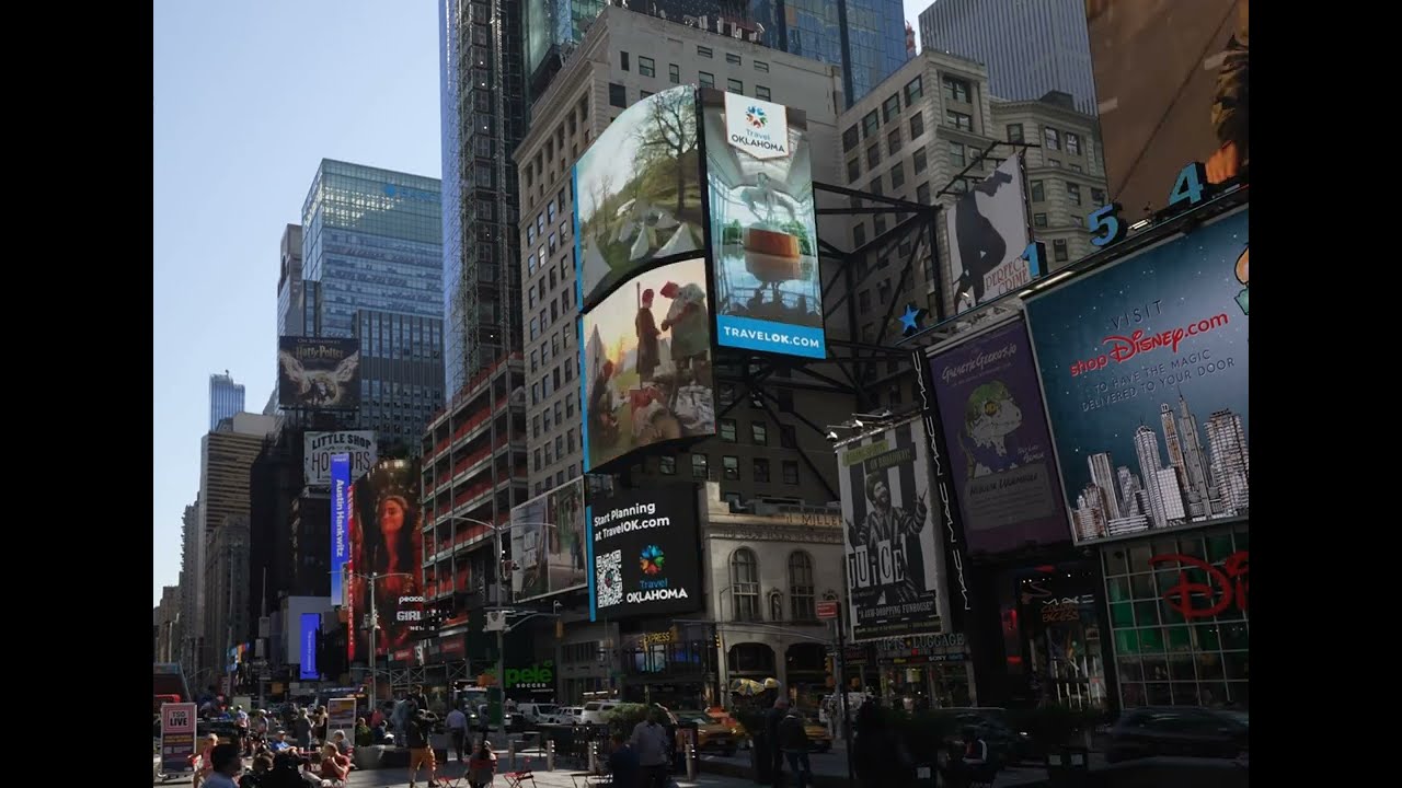 Western Heritage Times Square Billboard | TravelOK