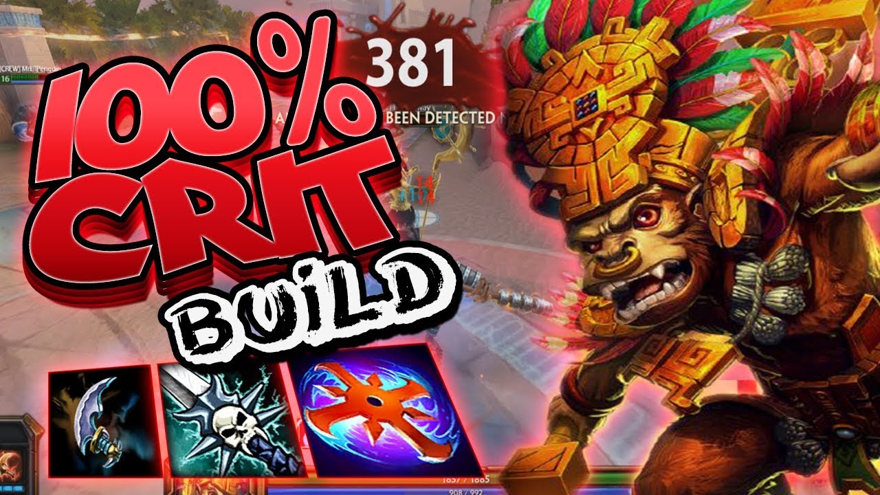 Smite: 100% Crit Hun Batz Build - THE COUNTER CRIT TACTICS!