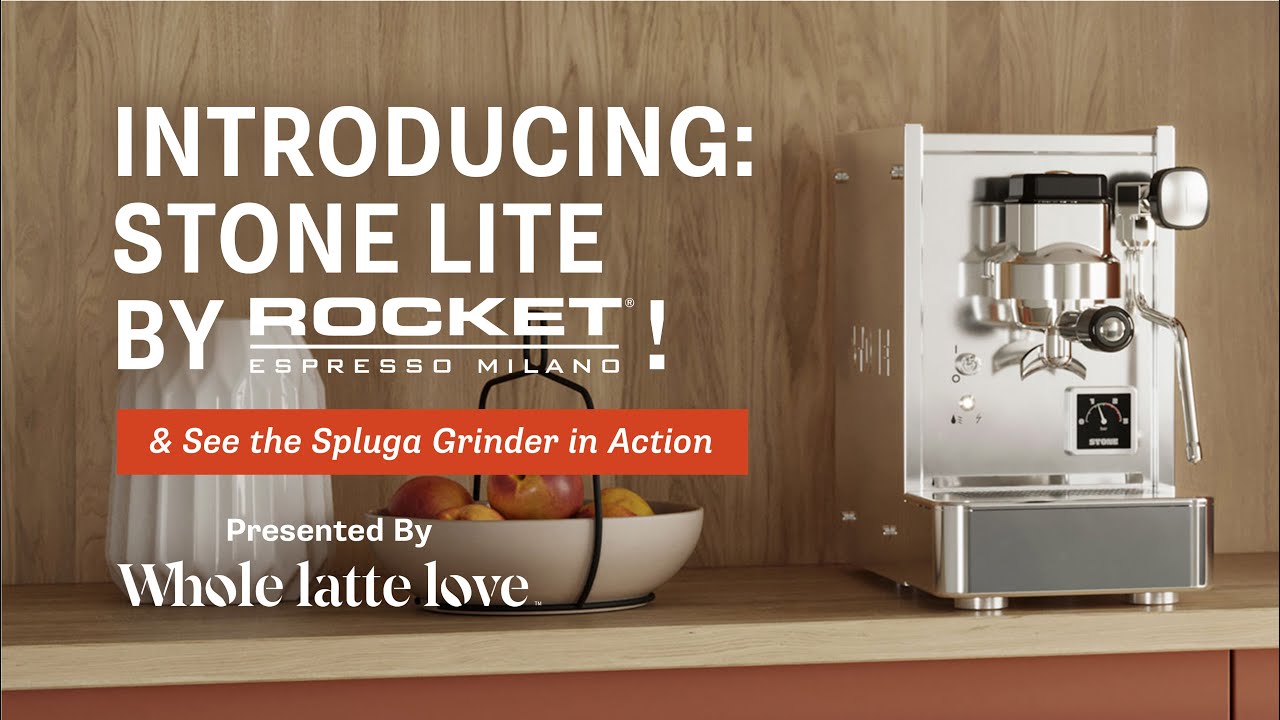 Meet the Stone Lite by Rocket Espresso & the new Spluga Grinder (LIVE Launch)