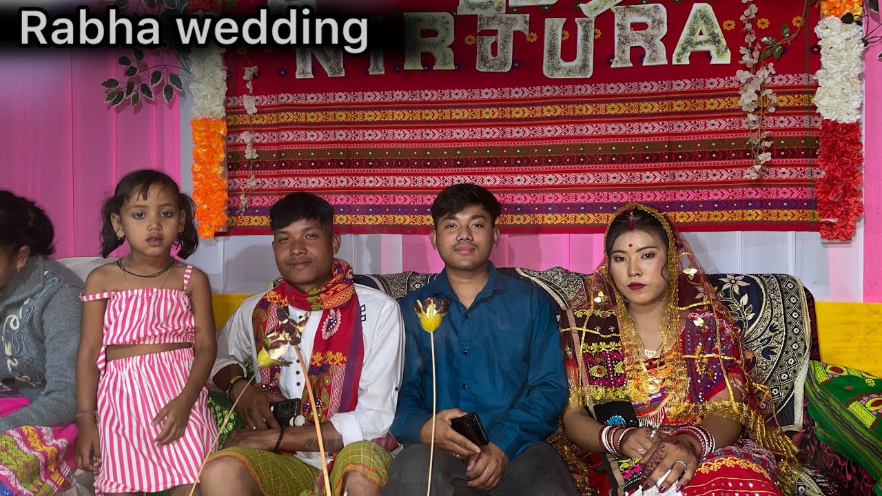 Rabha wedding village Jugijhar big my sister #new #video #rabha #weding 