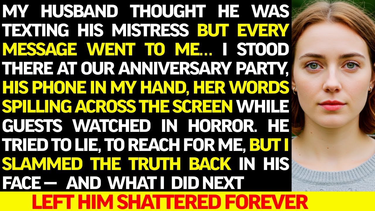 My Husband Thought He Was Texting His Mistress—But Every Message Went to Me
