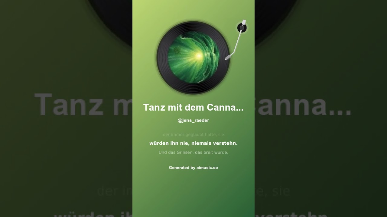 Tanz mit dem Cannabis 1