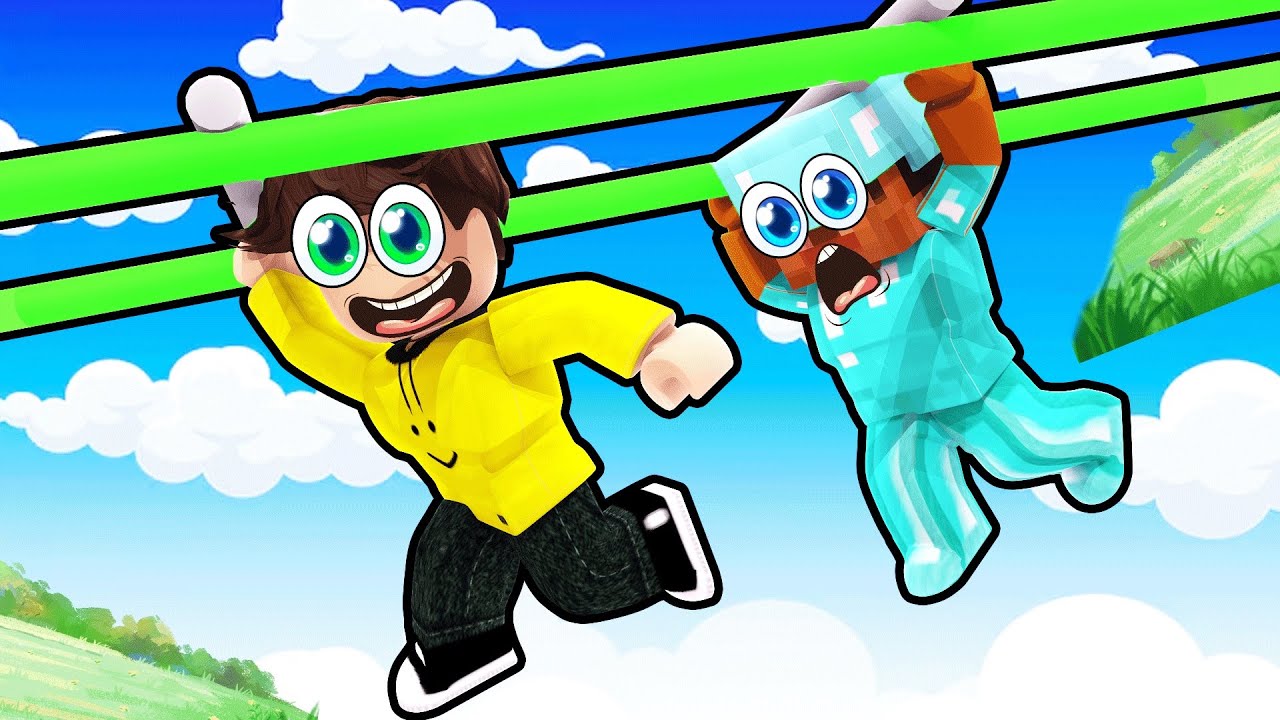 Paal Race Tegen Pro Speler! (Roblox)
