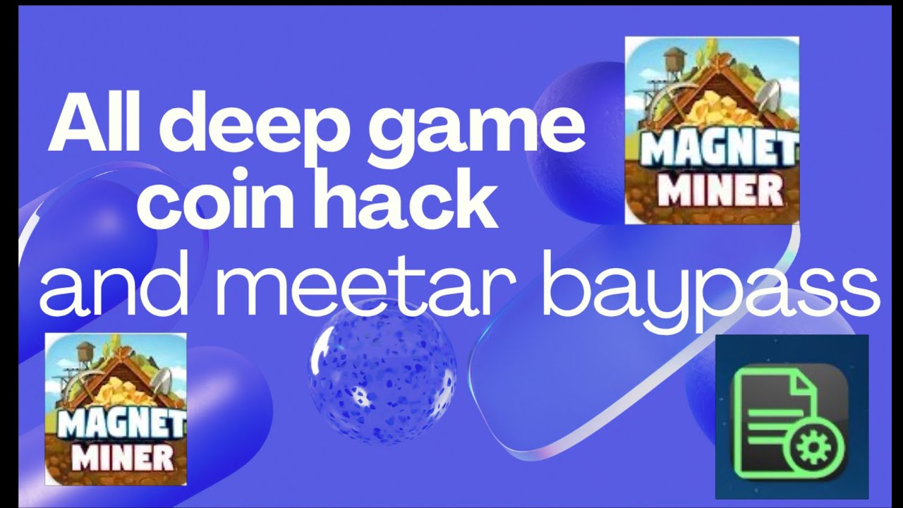 Magnet Miner game coin hack and deep bypass #gptsite#freecash#fast cash