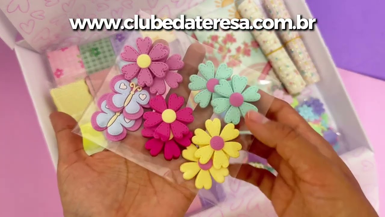 Coleção Cantos e Flores - Clube da Teresa 