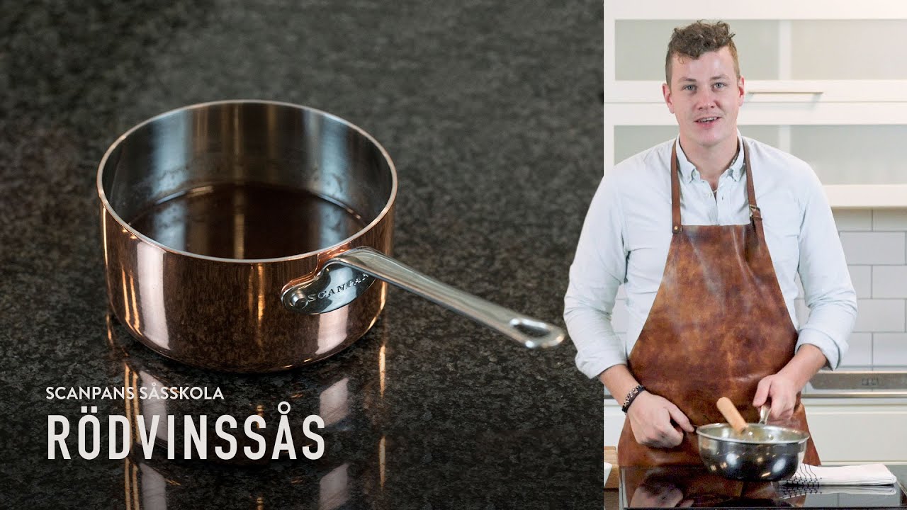 Såsskola – Rödvinssås | Så gör du rödvinssås som proffsen
