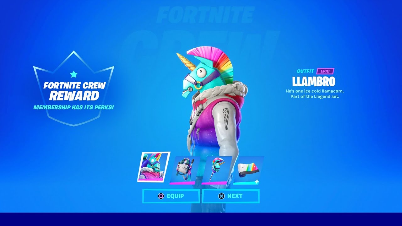 *NEW* March Crew Pack SKIN and Trailer (Llambro, Puffcorn Pickaxe,...)