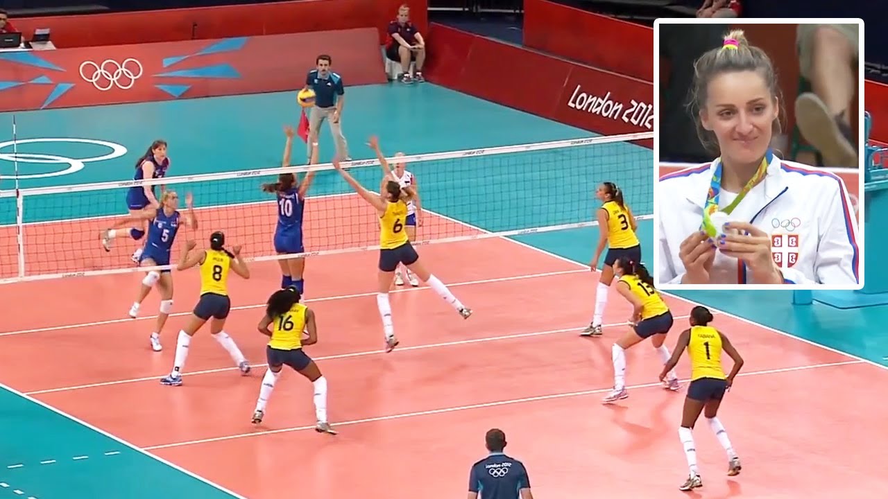 อ็อคเยโนวิช โอลิมปิก ควีนเซอร์เบีย Maja Ognjenović Volleyball Olympics