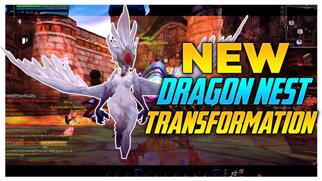 Dragon Nest New Transformation November 2020 In Dragon Nest SEA