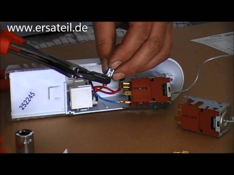 Kühlschrank Thermostat wechseln | Anleitung