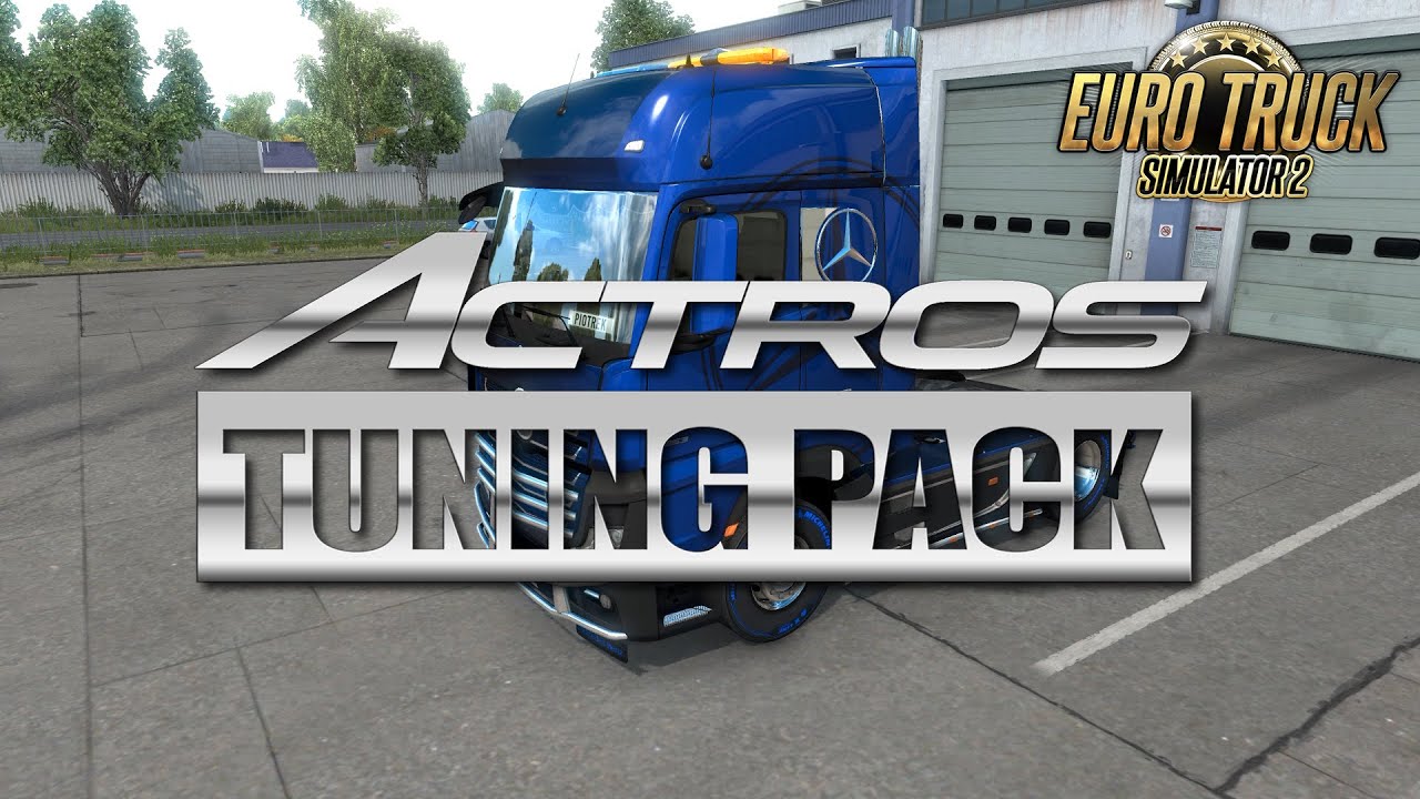Actros Tuning Pack | Euro Truck Simulator 2 | Mercedes Tuning Pack DLC