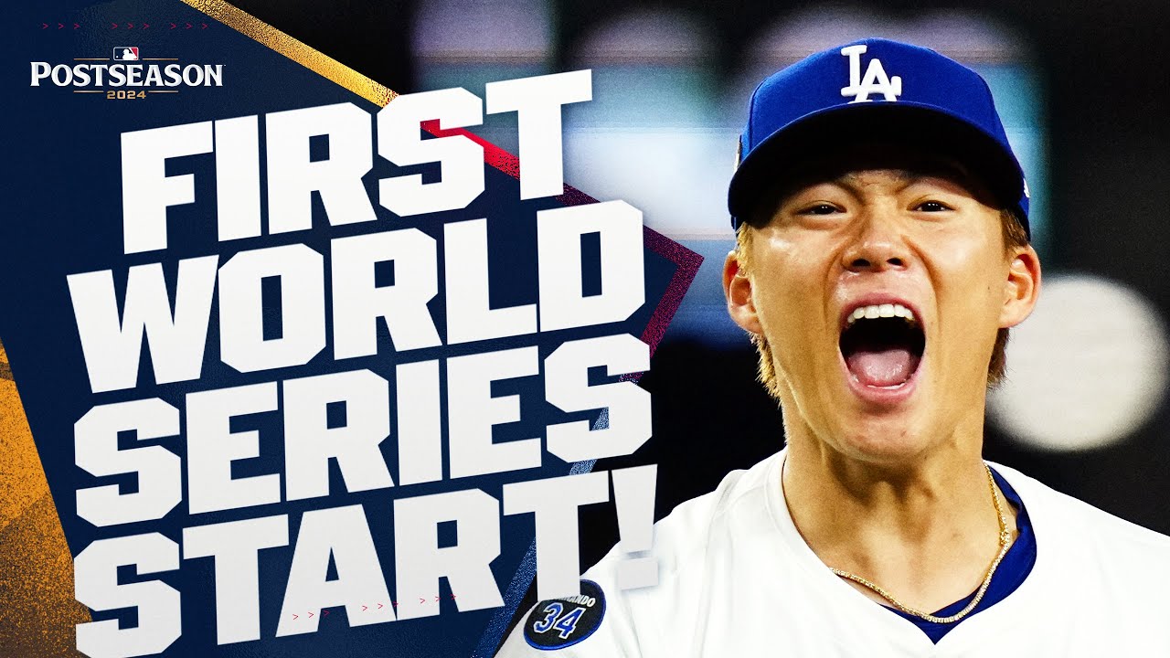 Yoshinobu Yamamoto was MASTERFUL in his World Series debut 💪 | 山本由伸ハイライト