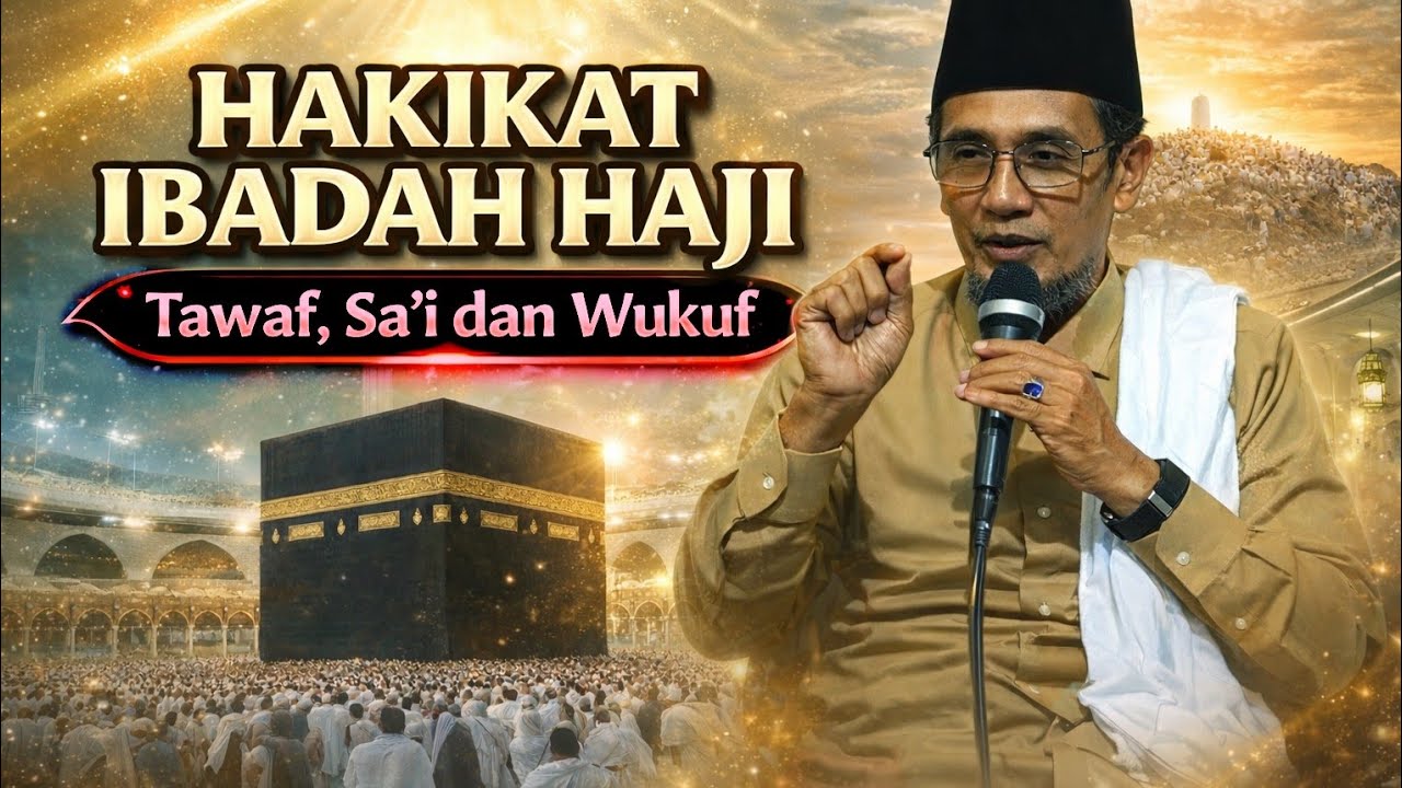 KH. MUKHLASON ROSYID 🔴HAKIKAT TAWAF SA'I DAN WUKUF