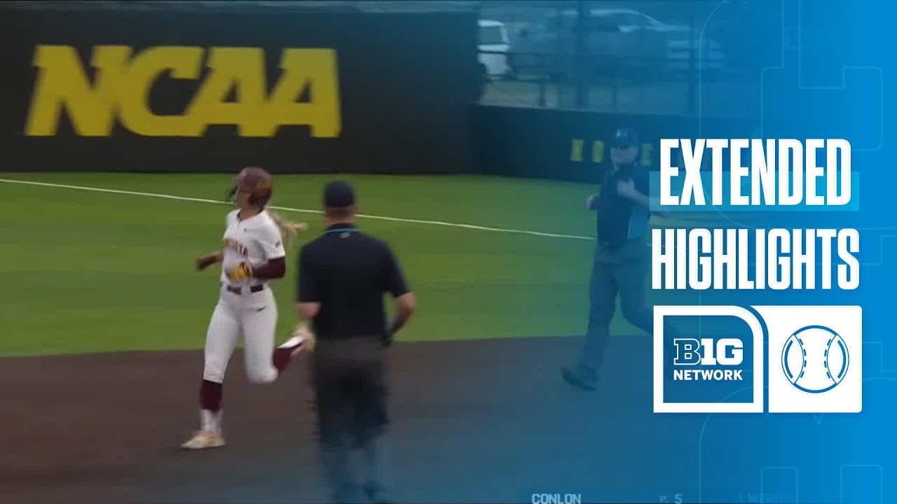 Minnesota at Iowa | EXTENDED HIGHLIGHTS | Big Ten Softball | 03/20/2026