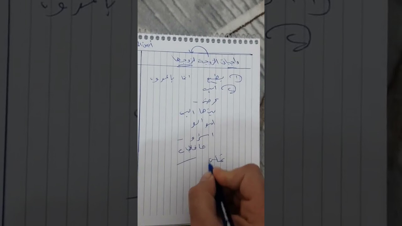 واجبات الزوجة لزوجها