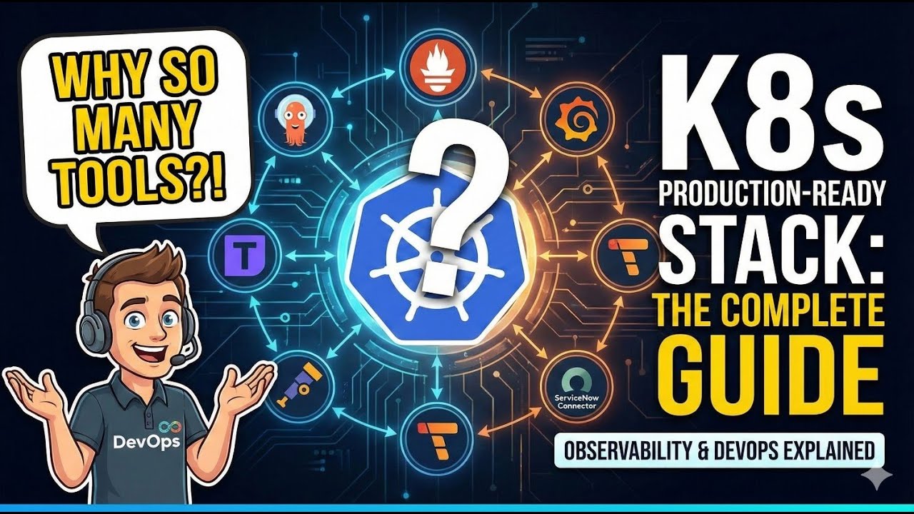 🤔 Почему Kubernetes нуждается в более чем 25 инструментах 🤯🚀 Полное объяснение DevOps и мониторинга!