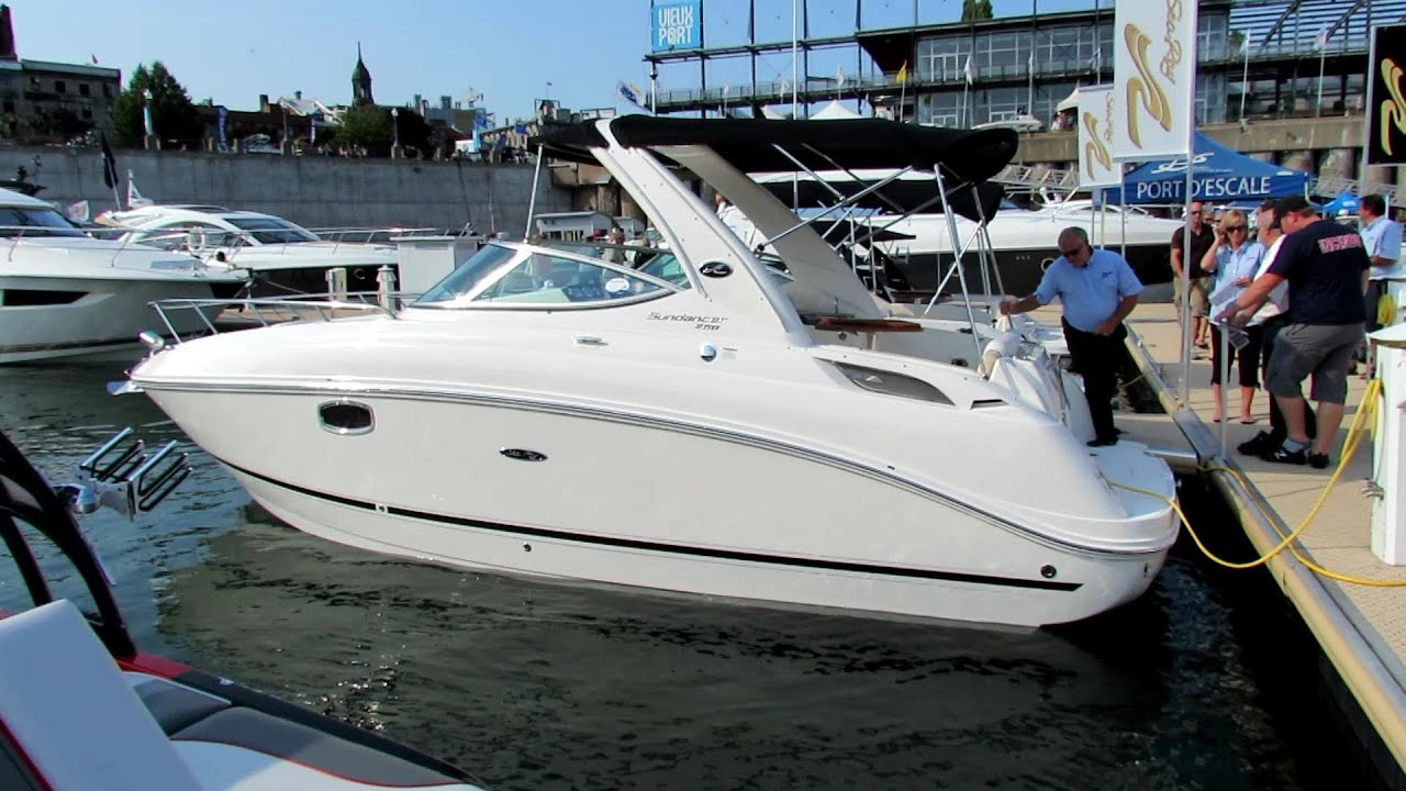 2012 Sea Ray Sundancer 260 Motor Boat - Exterior and Interior - 2012 Montreal In-Water Boat Show