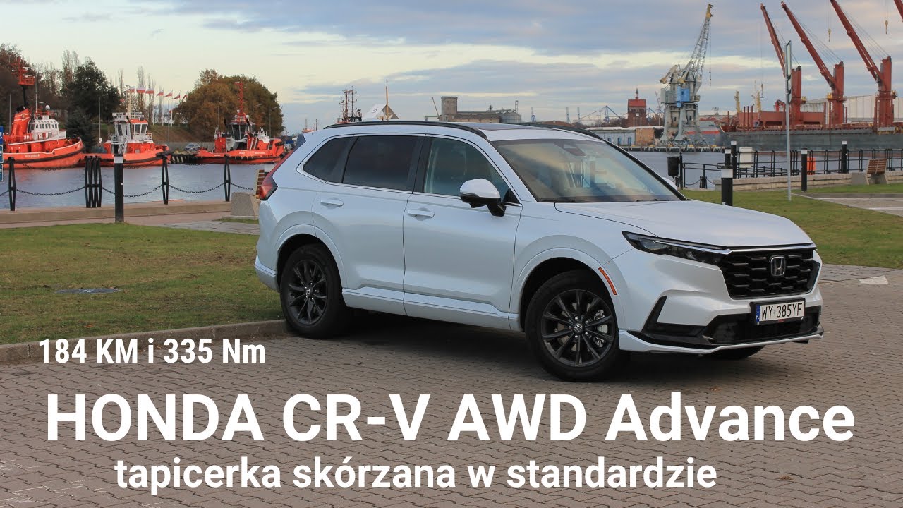 HONDA CR-V 2025 test PL 184 KM aut. AWD. Duży oszczędny SUV z bogatym wyposażeniem w standardzie
