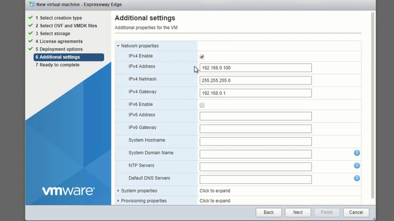 Guide To Installing Cisco Expressway on VMware ESX