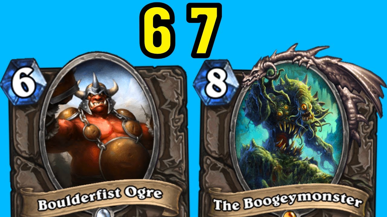 Hearthstone But Every Minion is a 6 7???