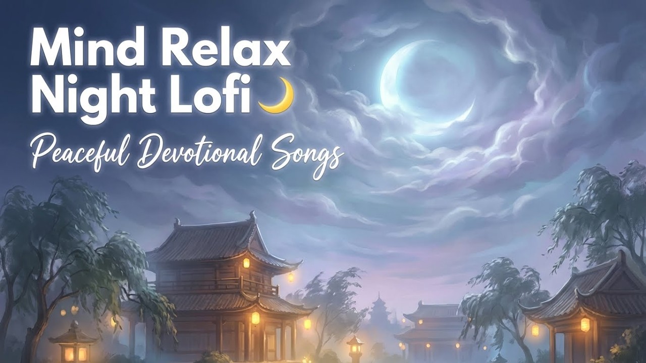 Mind Relax Night Lofi 🌙 | Peaceful Devotional Songs for Deep Calm