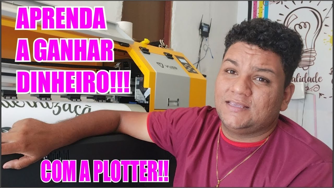 PLOTTER XP600 MATERIAS QUE GANHO DINHEIRO!!!