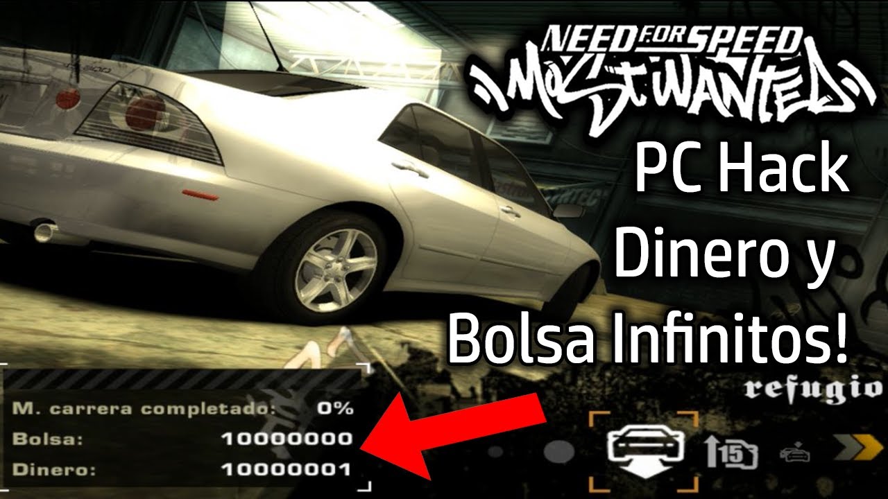 CONSIGUE Dinero y Bolsa INFINITOS en Need For Speed Most Wanted!