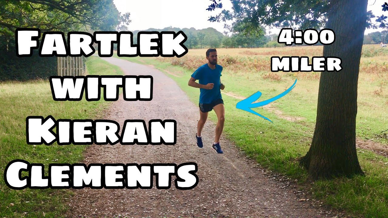 FARTLEK SESSION WITH 28:37 10K RUNNER KIERAN CLEMENTS *injury comeback*