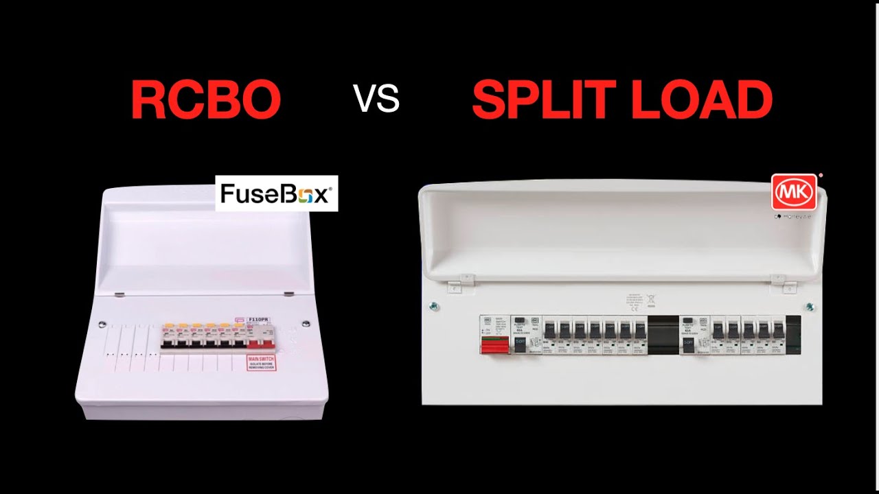 RCBO vs `Split load dual RCD