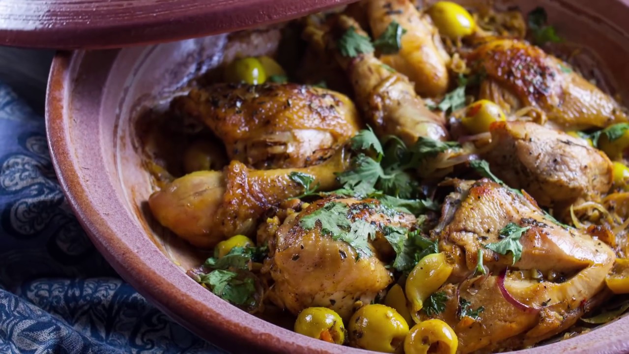 Moroccan Chicken Tagine - Dina's Oriental Kitchen
