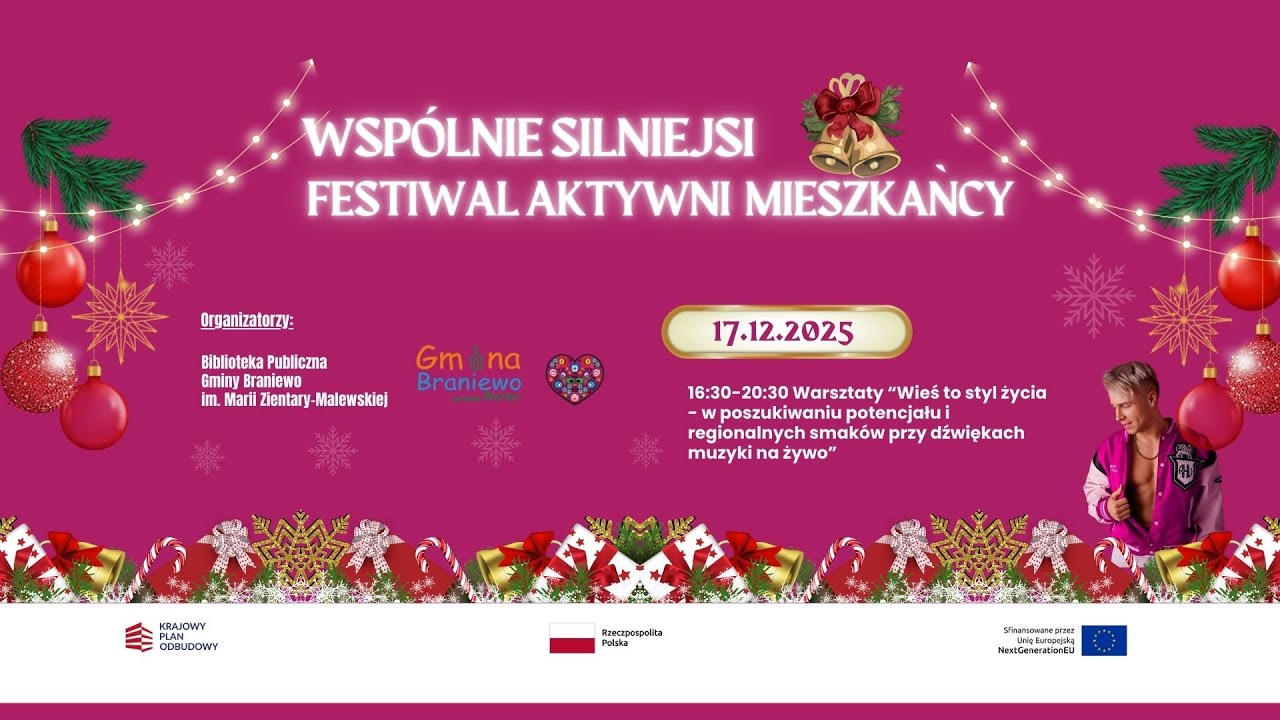 Wspólnie Silniejsi – Festiwal Aktywni Mieszkańcy - 17.12.2025