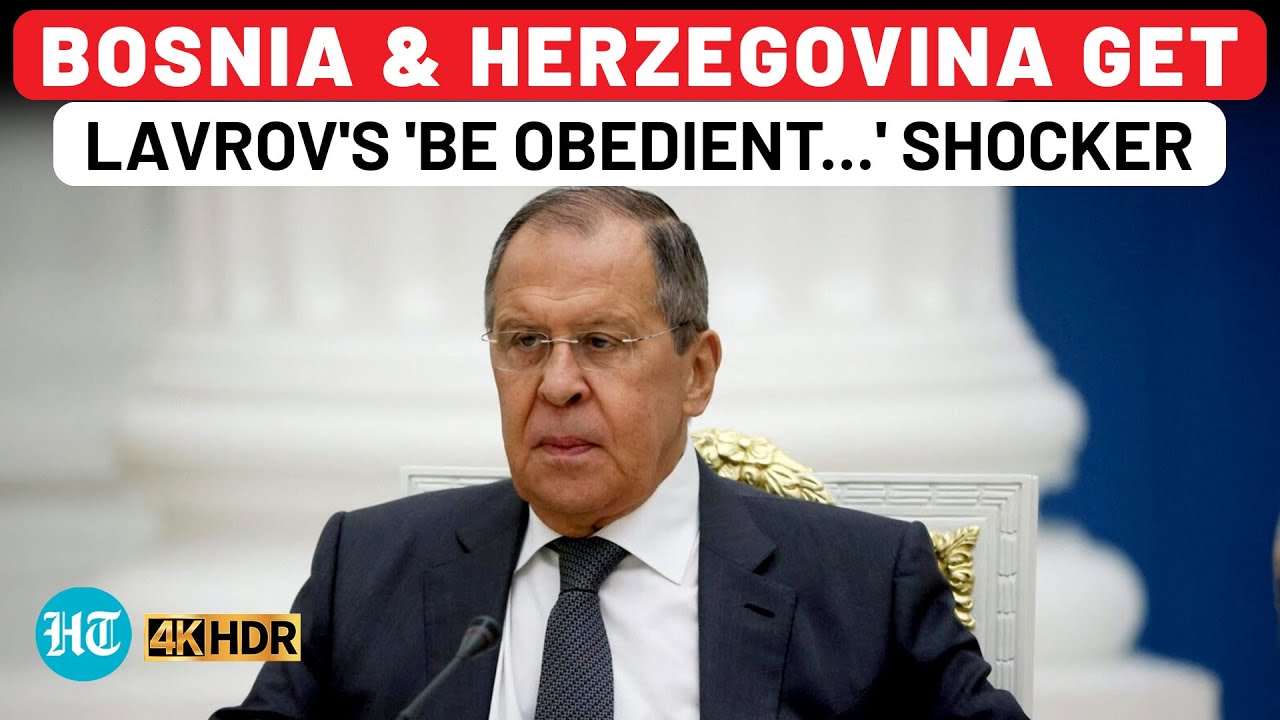 Lavrov's Speech In English: Russia Stuns Europe, Sends Shocking Message To Bosnia & Herzegovina