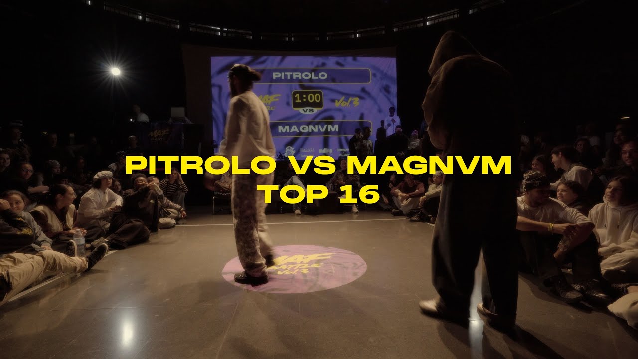 1 VS 1 ALLSTYLES TOP 16 - Pitrolo Vs Magnvm - MAF BATTLE VOL.3