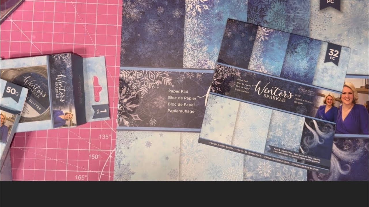 Crafters Companion Winter Sparkle/Sparkling Winter Inspiration #crafterscompanion
