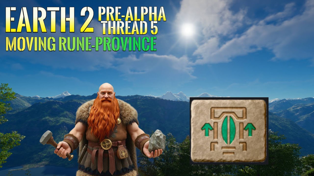 Moving Runes - Earth 2 Pre-Alpha