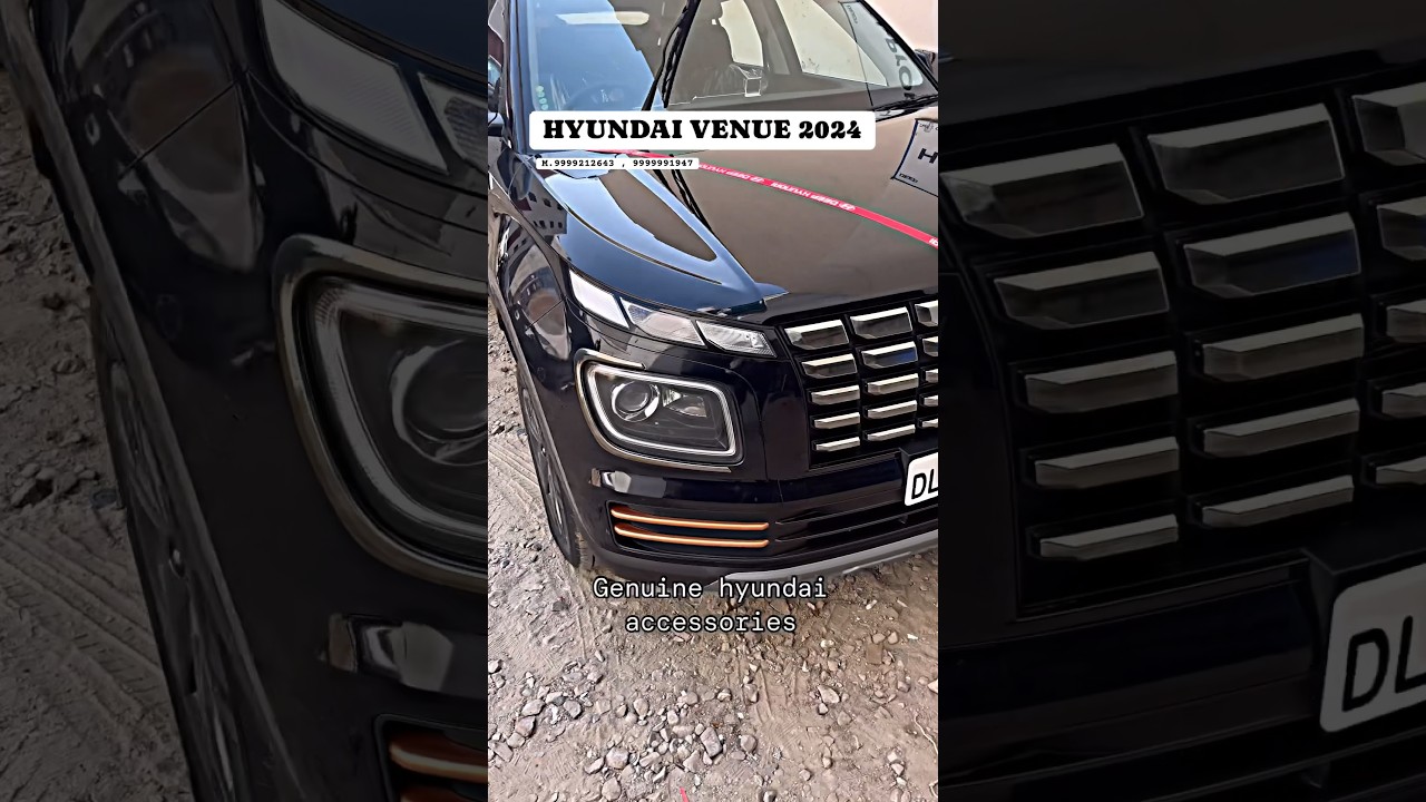 Hyundai Venue 2024 Genuine Accessories 