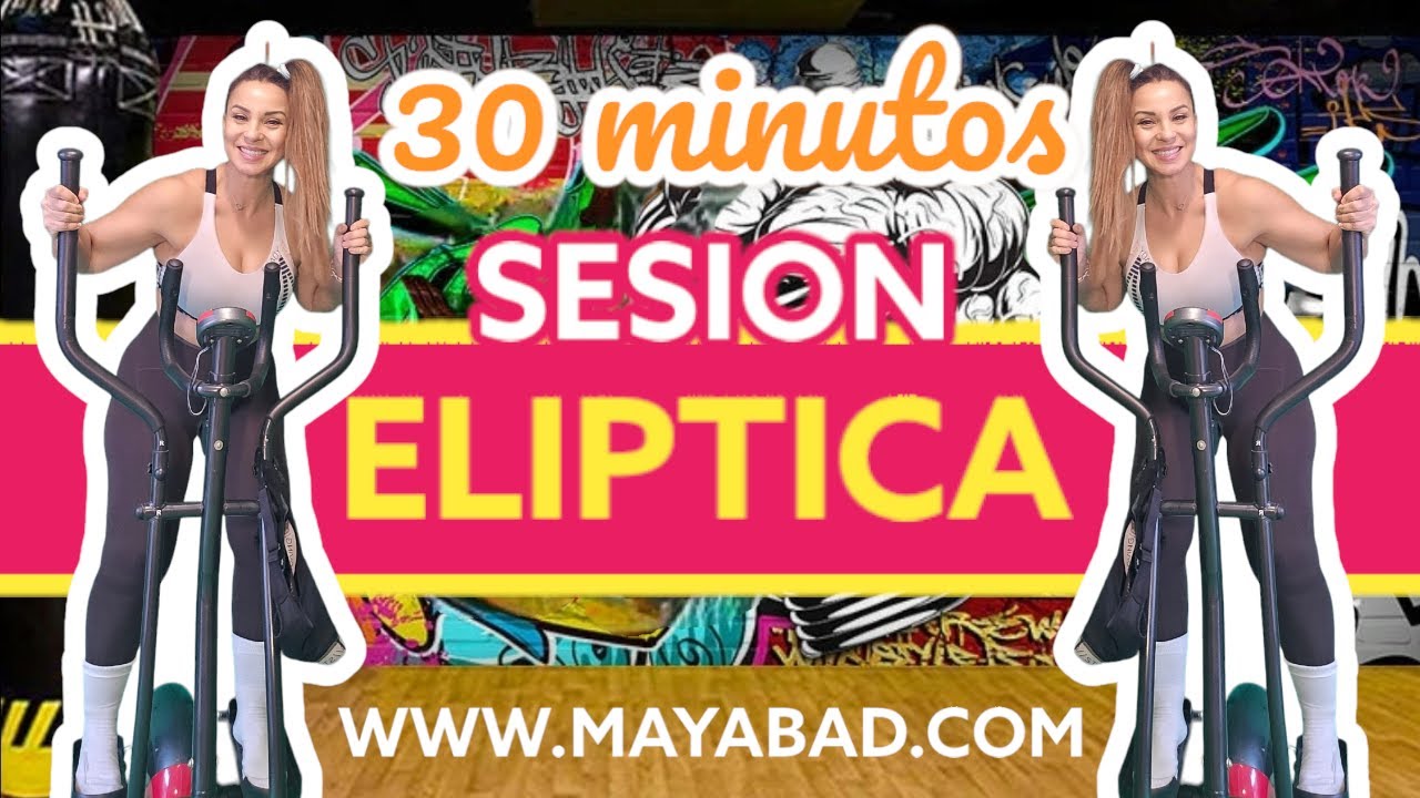 🔥 SESION de ELIPTICA en casa 🏠 para 🔥 Quemar 393 calorías en solo‼️ 30 minutos (1629 may abad)