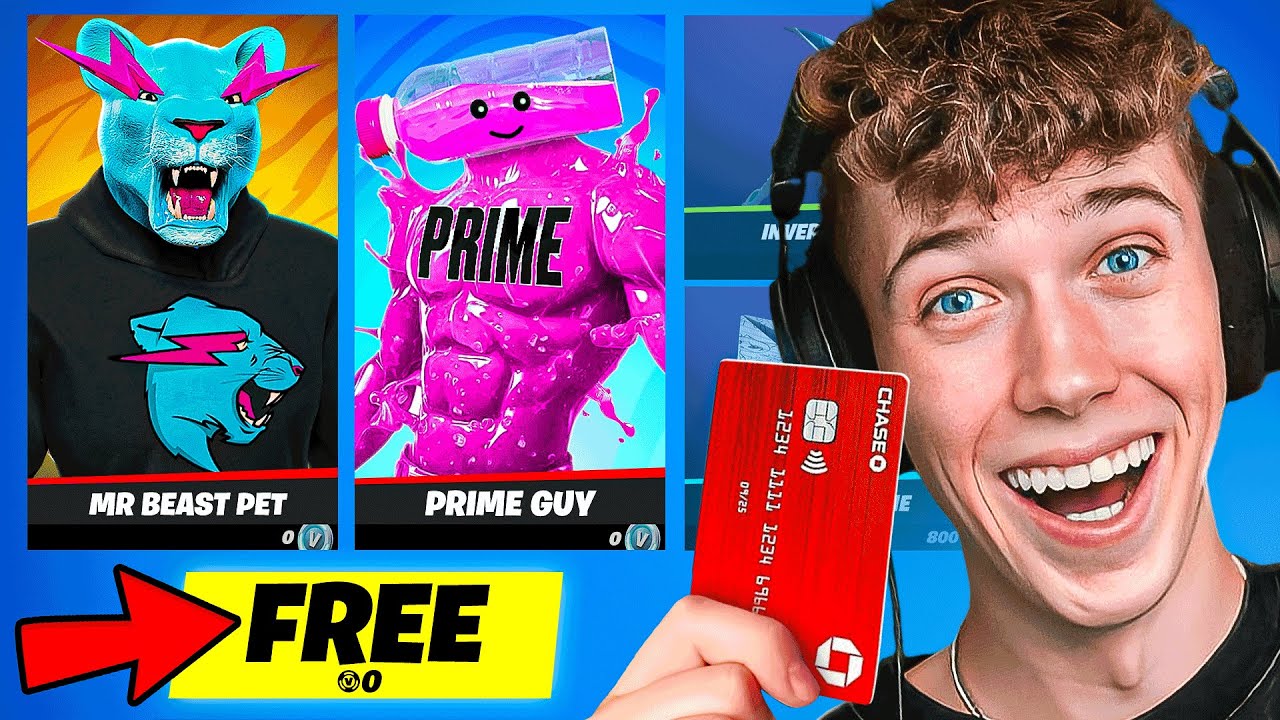 I Opened a FREE ITEMSHOP in Fortnite!