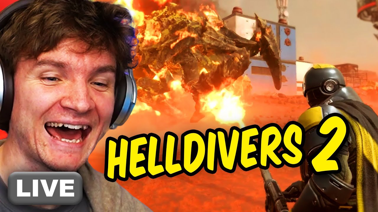Teo and the bois play Helldivers 2