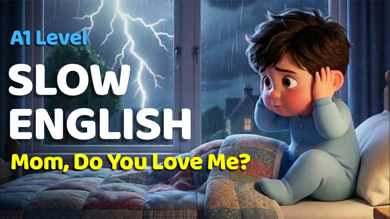 Mom, Do you love me? | English Listening Practice for Beginners (A1 Level)