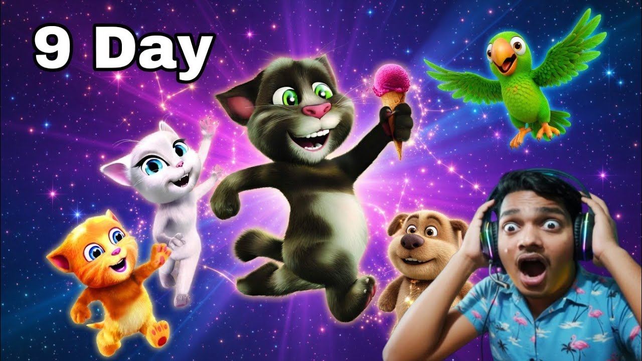 TALKING TOM LIVE DAY 9 🔥 #live #shortsfeed