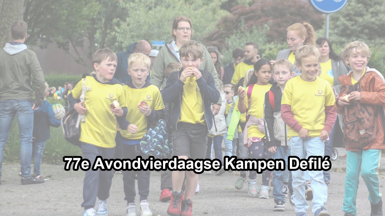 77e Avondvierdaagse Kampen defilé