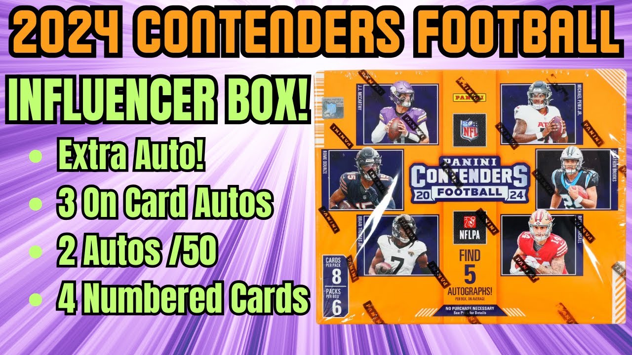 🔥ГОРЯЧИЙ КОРОБ! ДОПОЛНИТЕЛЬНЫЙ АВТОМОБИЛЬ!🔥Обзор футбольной коробки Panini Contenders Hobby Box 2...
