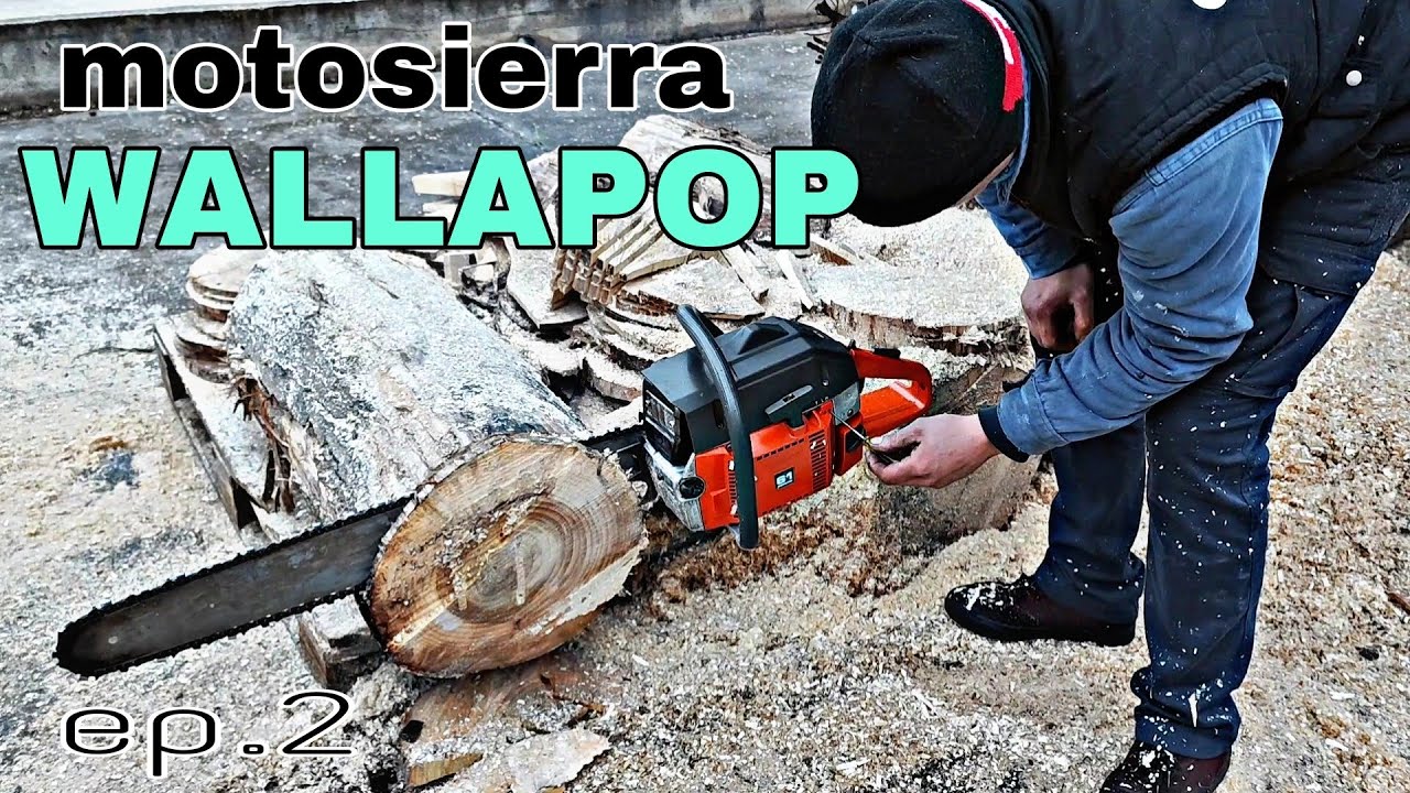 motosierra WALLAPOP ep.2 MENUDO avión!!