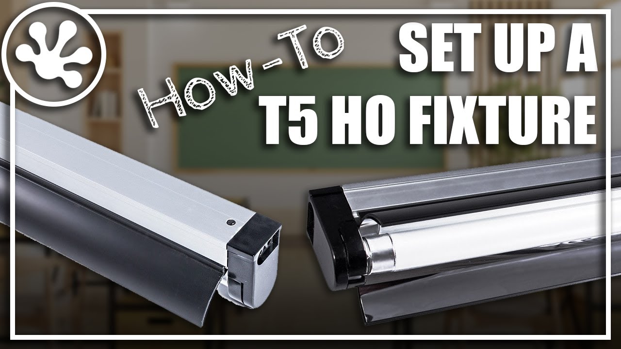 How To: Vivarium Electronics T5 HO Fixture Setup