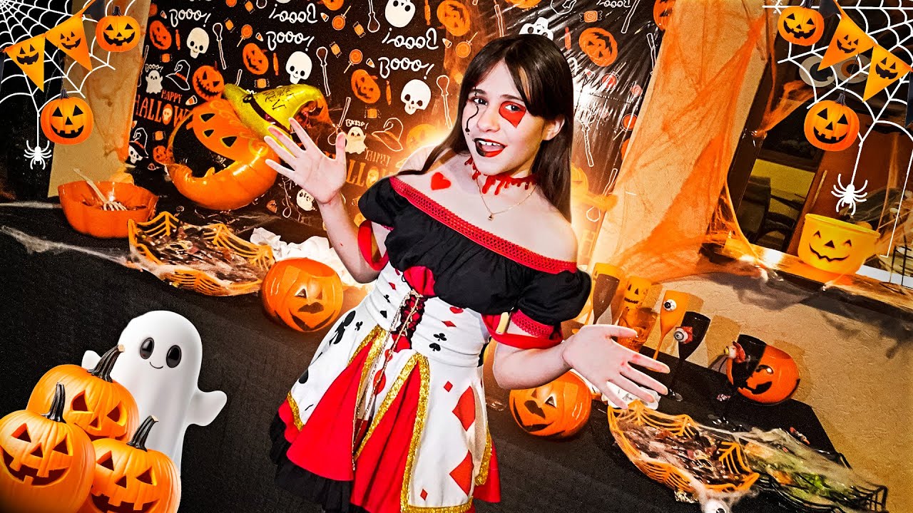 ARRUME SE COMIGO PARA A FESTA DE HALLOWEEN