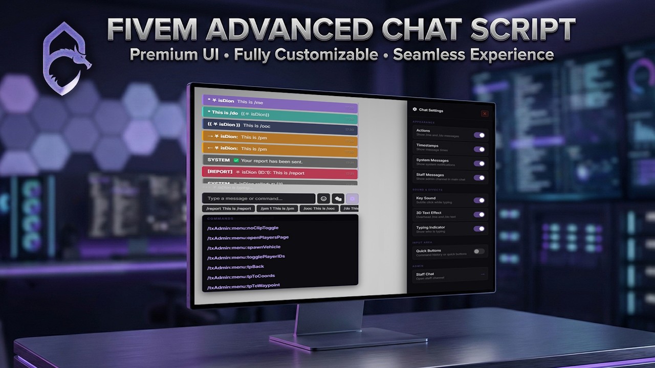 FiveM Script | Hane Chat