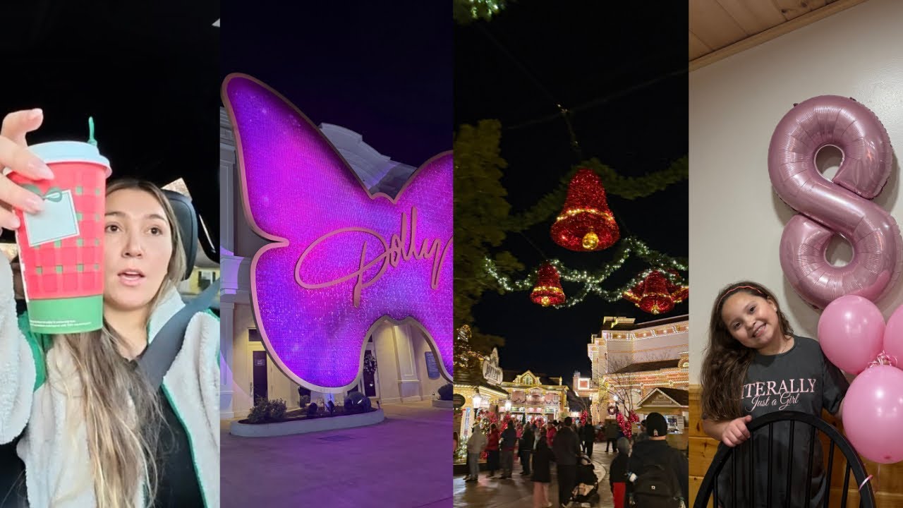 Day in the Life With 3 Sick Babies, Christmas trip to Gatlinburg, Dollywood for her 8th Birthday 🎂 