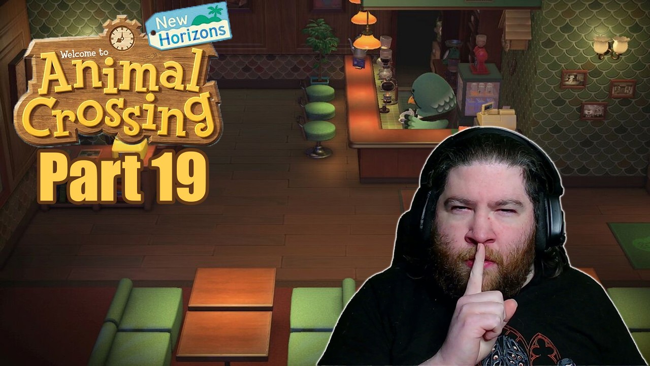 The Cafe Is Ready! | No Skips, Resets, Or Assists | AC: New Horizons 3.0 | Part 19